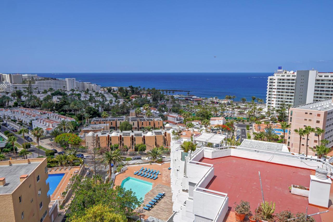 Stylish Modern Studio With Ocean View And Pools, 1001, Ponderosa Playa de las Americas  Exteriör bild