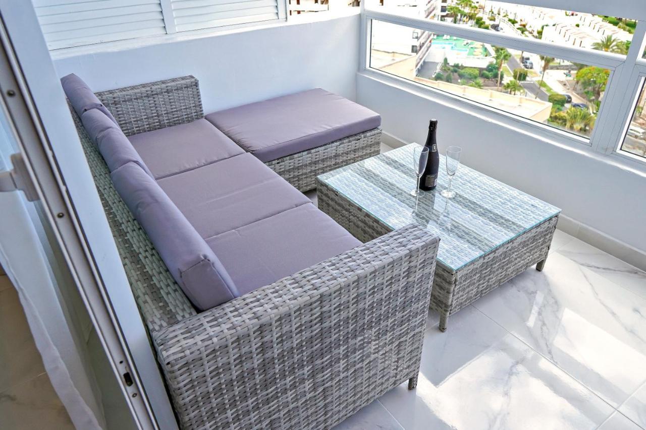 Stylish Modern Studio With Ocean View And Pools, 1001, Ponderosa Playa de las Americas  Exteriör bild