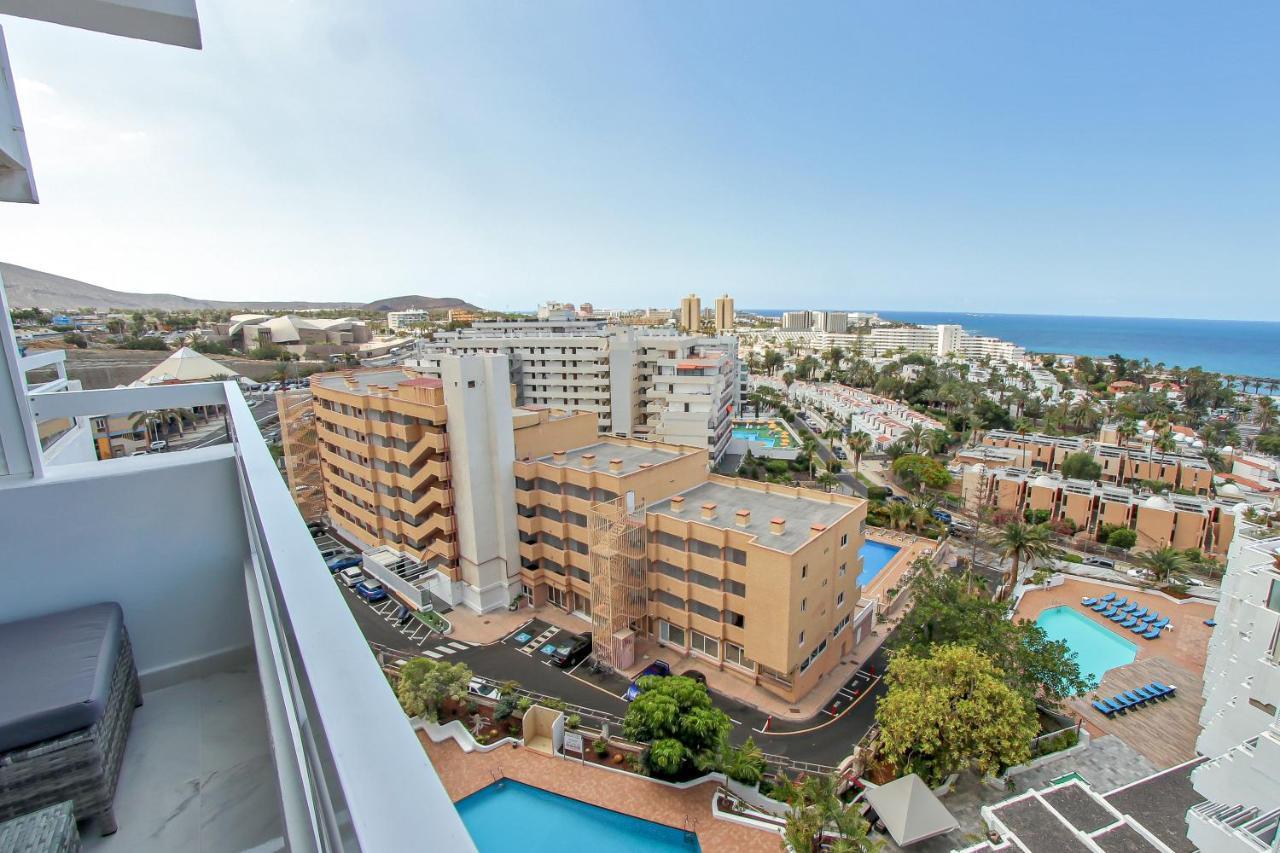 Stylish Modern Studio With Ocean View And Pools, 1001, Ponderosa Playa de las Americas  Exteriör bild
